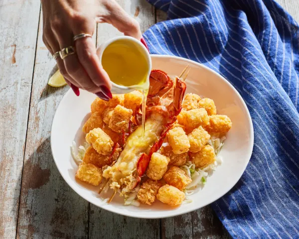 Lobster Tail & Tots