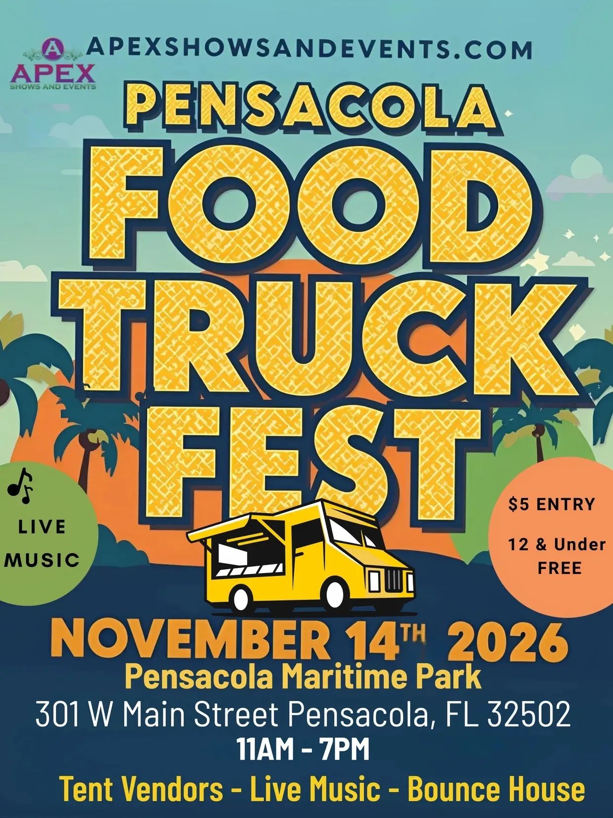 Pensacola Fall Food Truck Fest