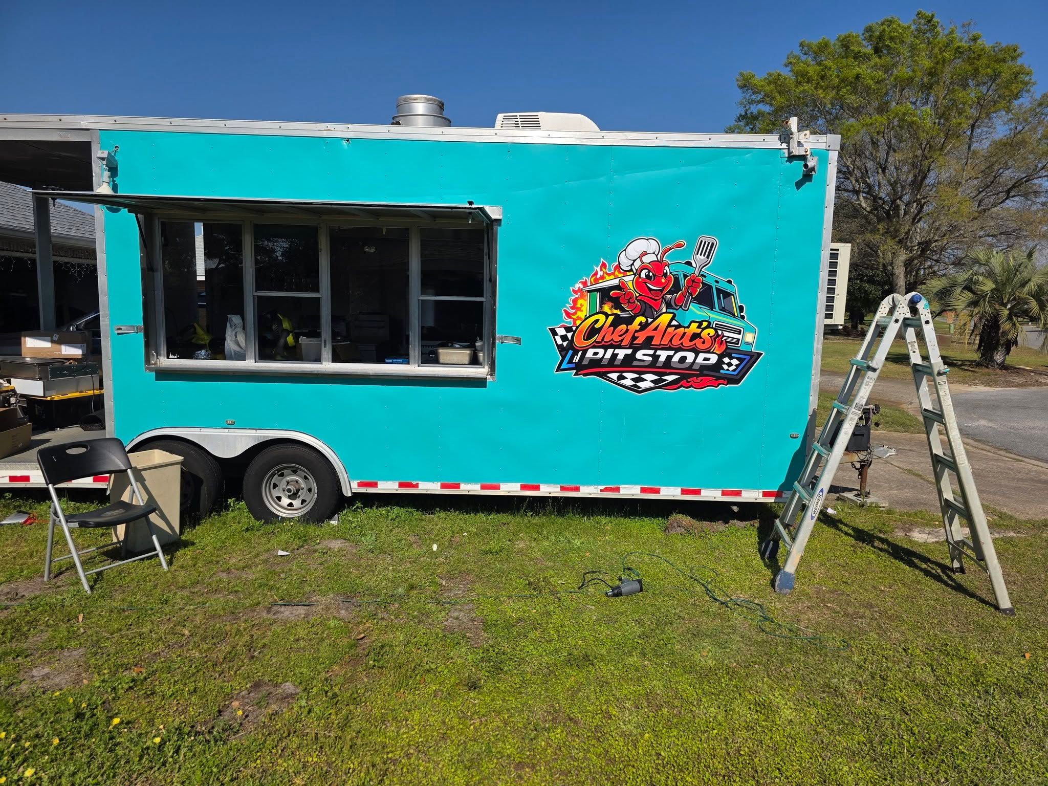 Chef Ant's Pit Stop food truck