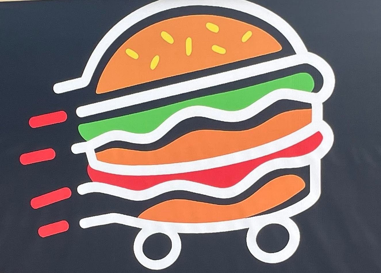 Smash"N"Dash burgers and BBQ logo