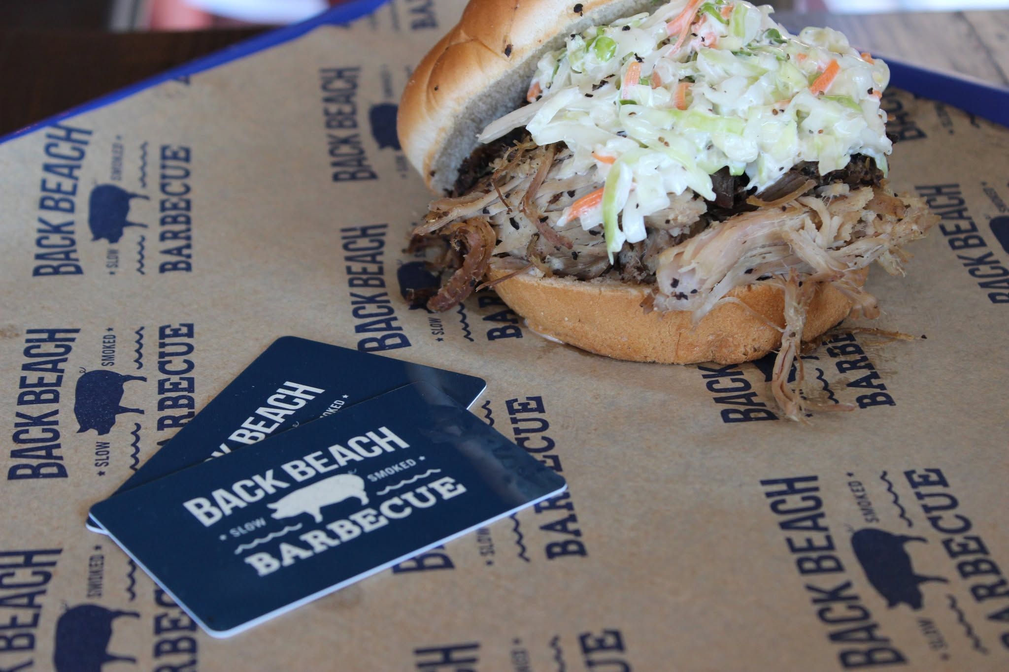 Back Beach Barbecue food truck